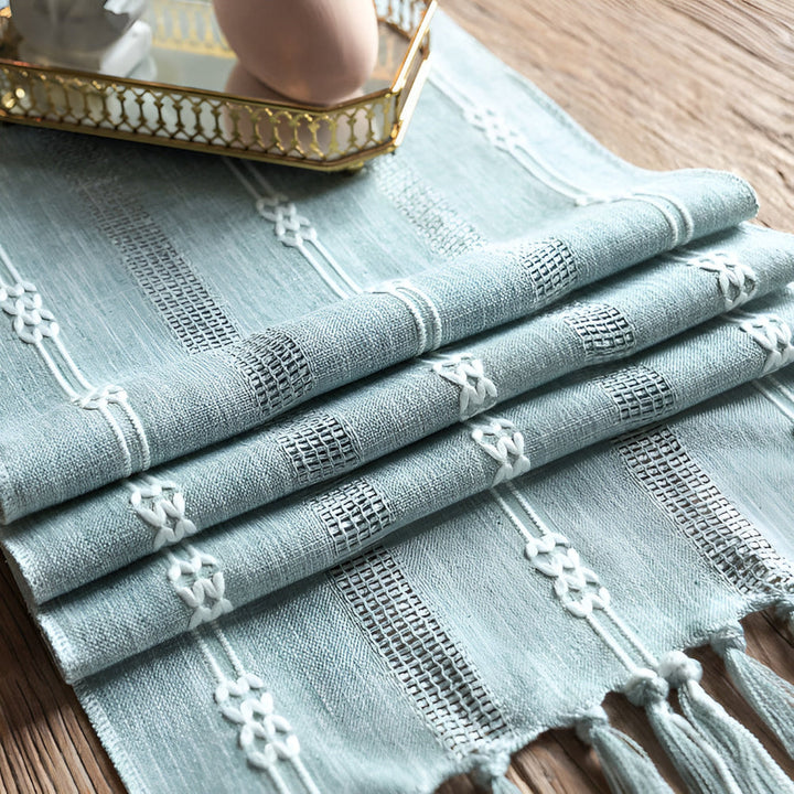 BowLift | Tassel Whisper Table Runner