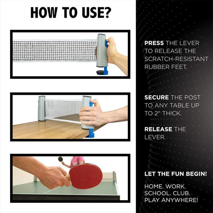 Table tennis net foldable | Bowlift