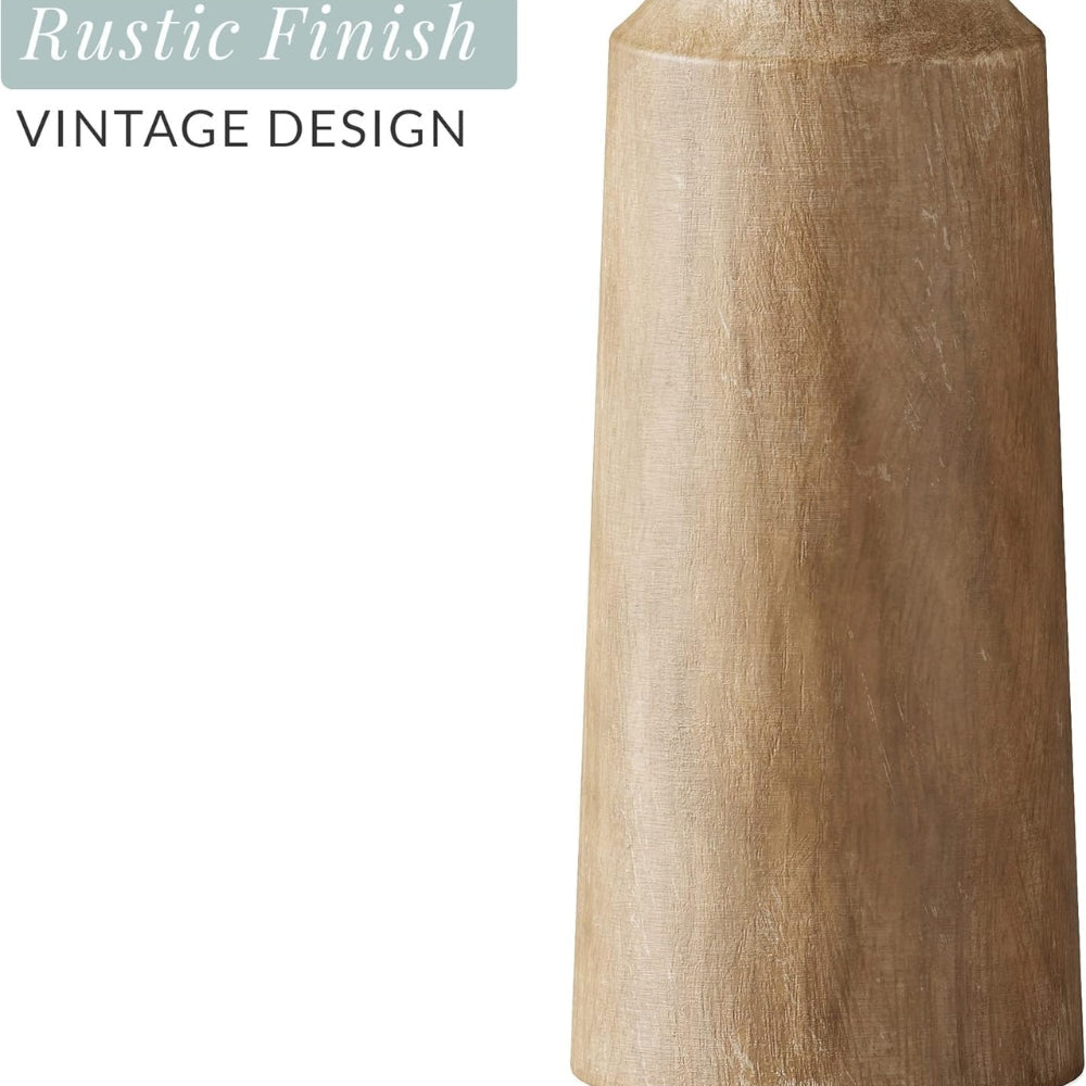 BowLift | Heirloom Carved Wooden Candle Holders