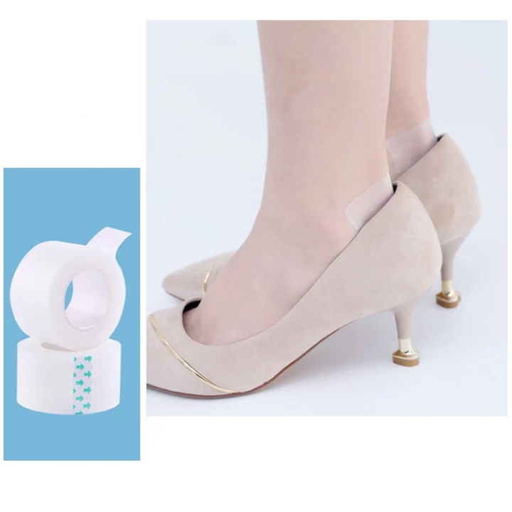 BowLift | Invisible breathable protective heel pads, 1 roll, 5M