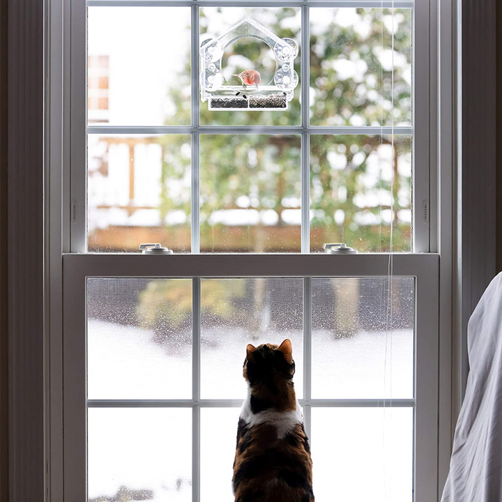 BowLift | Window Bird Feeder House