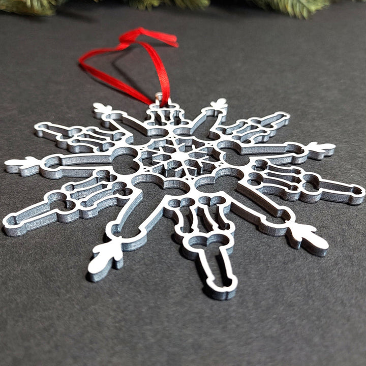 Funnier Snowflake Pendant | Bowlift