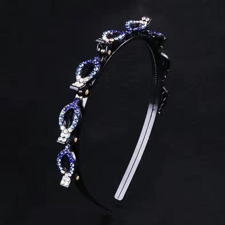 BowLift | Vintage 2 In 1 Non-Slip Braided Headband