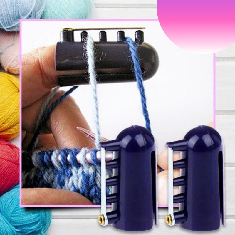 BowLift | QuickStitch Knitting Thimble Yarn Guide