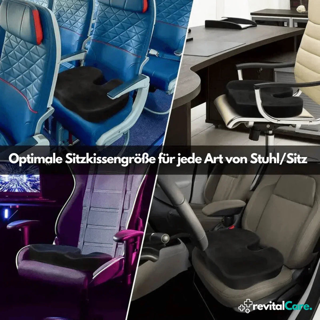 BowLift | Ergonomic 4D Comfort Seat Cushion with Orthopedic Support