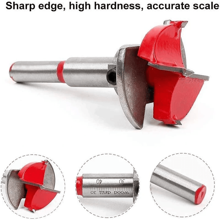 BowLift | Positioning Woodworking Drill Bit Set