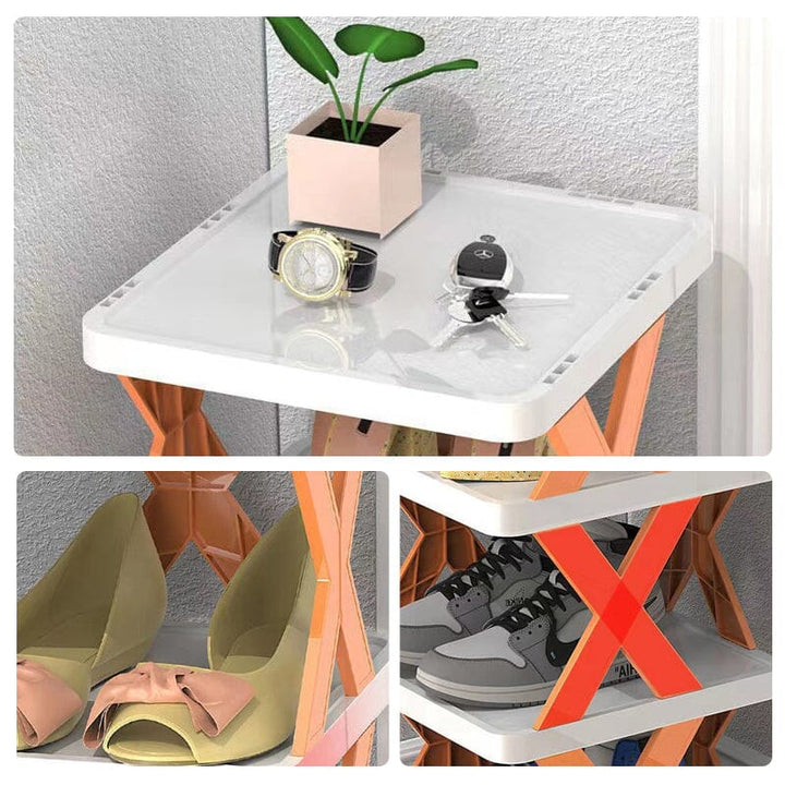 Foldable Multi-Layer Shoe Rack, Shoe Storage Shelf Organizer | Bowlift
