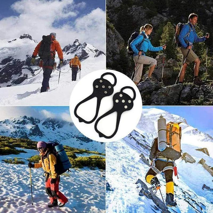 BowLift | Traction Cleats Ice Snow Grippers Non-Slip Silicone