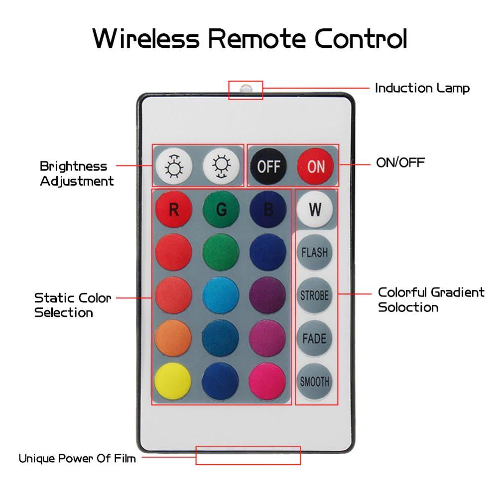 BowLift | Car RGB LED Strip Light Wireless Remote and Voice Control
