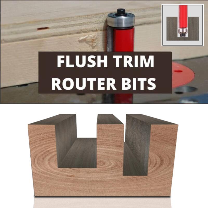 BowLift | 1/4'' Shaft Flat Cutter Bits