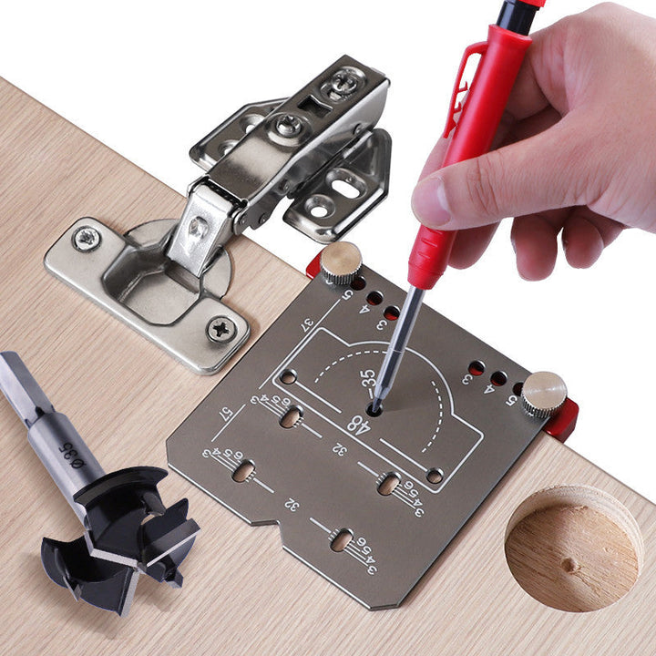 BowLift | 35mm Hinge Punch Locator