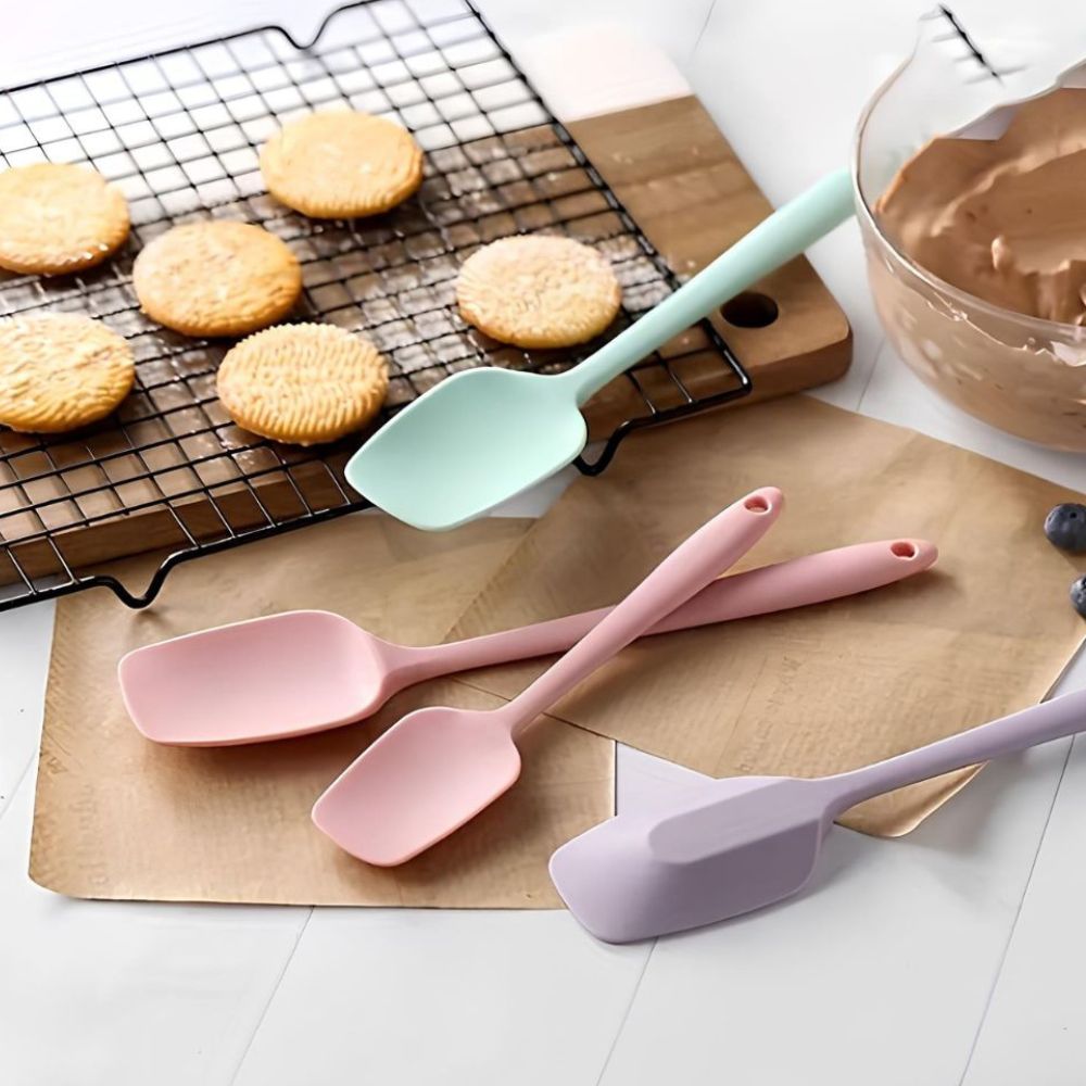 BowLift | Flexible Silicone Spatula Set | 6 Pcs Set