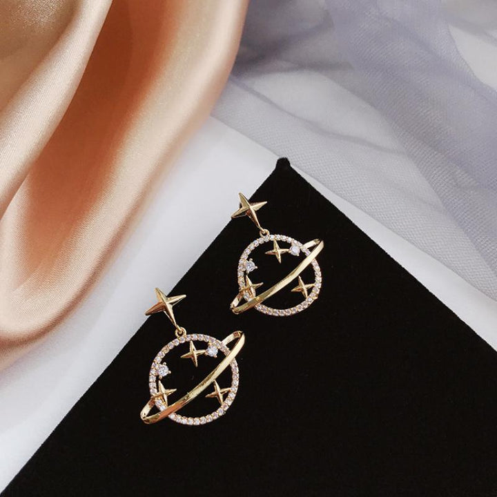 BowLift | Saturn Gold Earrings