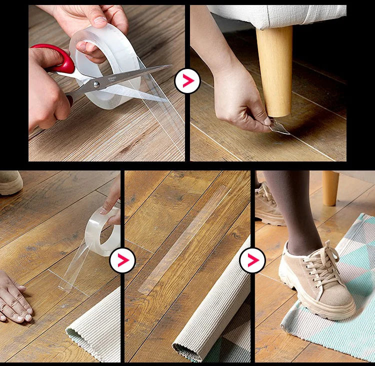 BowLift | Reusable Double Sided Adhesive Traceless Tape