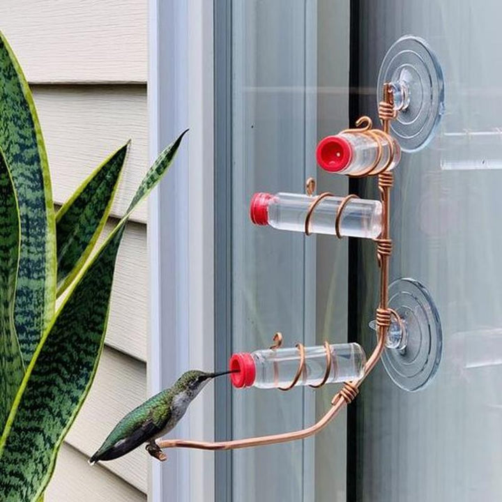 BowLift | Window Hummingbird Feeder
