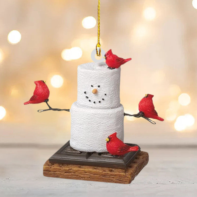 BowLift | Funny Snowman Christmas Tree Pendant