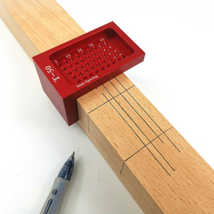 BowLift | 50-hole positioning T-shape ruler