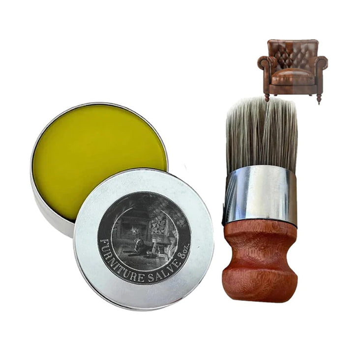 Furniture care balm and brush | Bowlift