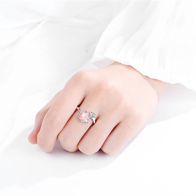 BowLift | Rhinestone Fox Ring