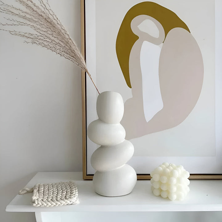 BowLift | STRATA Sculptural Ceramic Vase