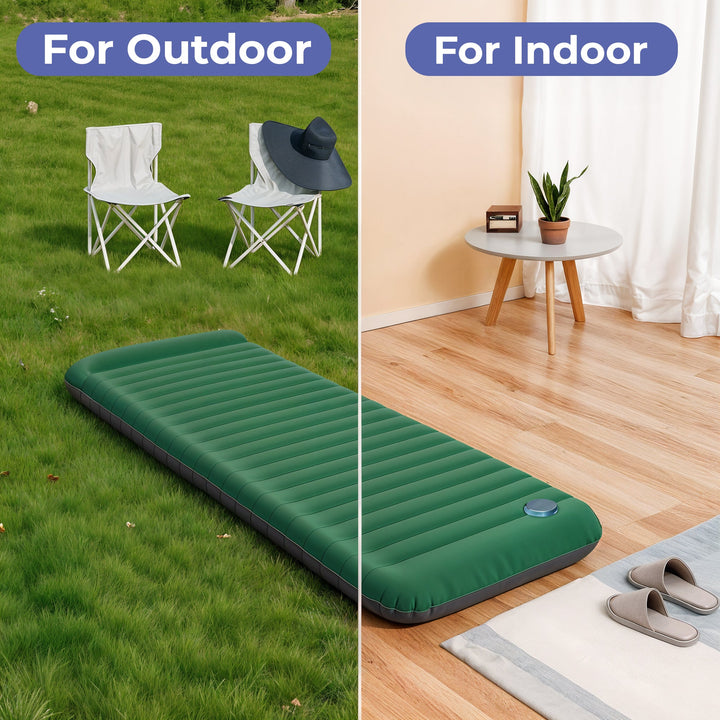 Camping Inflatable & Portable Mattress Bowlift