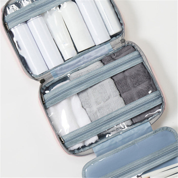 Cosmetic organizer for travel
