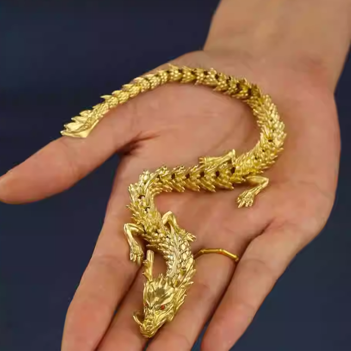 BowLift | Golden Dragon with movable joints