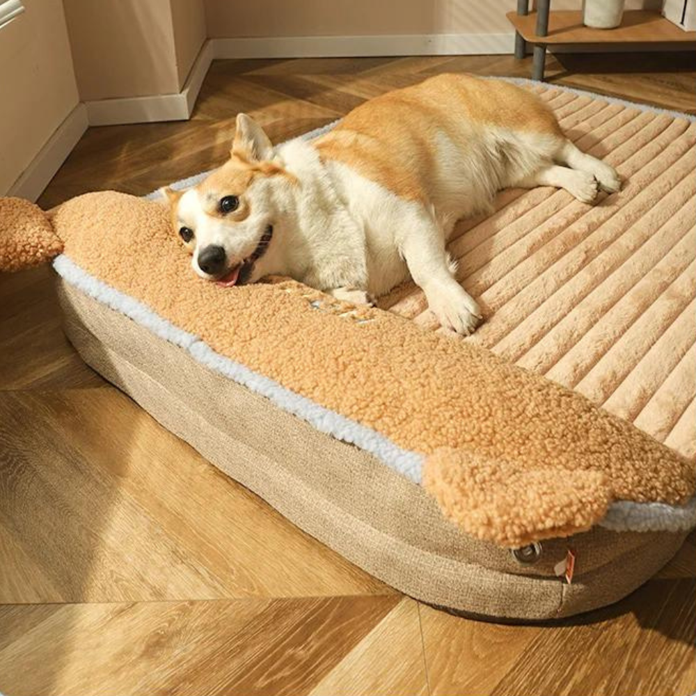 FluffNest  • Soft & Warm Dog Bed