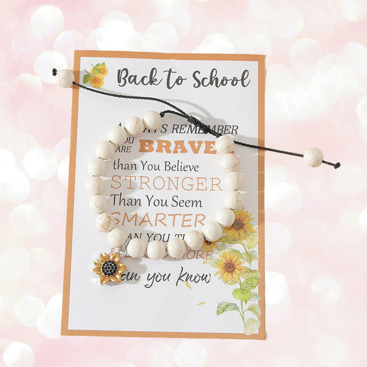 BowLift | Sunflower Bracelet - "Back to School"
