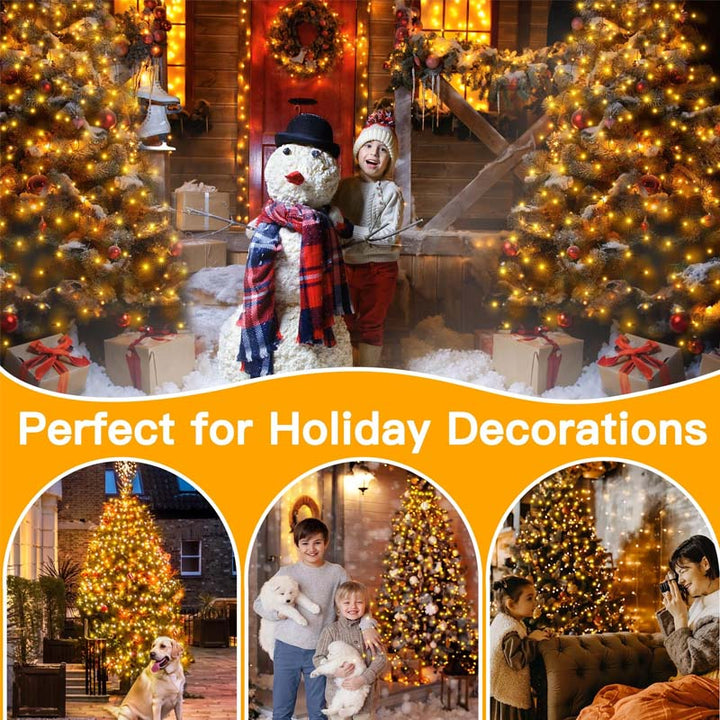 BowLift | Christmas Tree Waterfall Lights with Ring