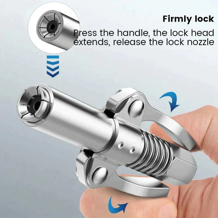 BowLift | Strong Lock on Grease Couplers