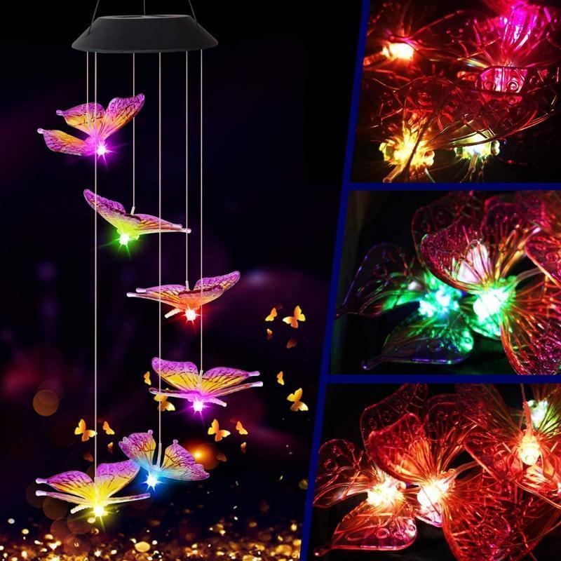 BowLift | Solar-powered butterfly lights