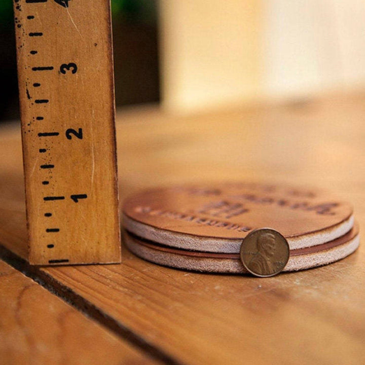 BowLift | Funny Leather Coasters