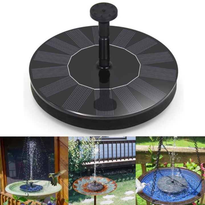 BowLift | Solar Powered Bird Fountain With Lights