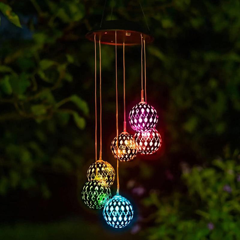 BowLift | Solar Wind Chime Outdoor Light