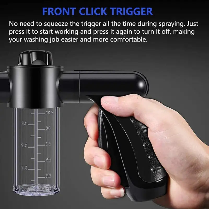 BowLift | Multifunctional Car Wash Gun – Spray Gun with Microfiber Attachment for Thorough Cleaning