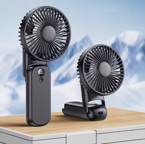 BowLift | 2025 New Handheld Foldable Rechargeable Mini Fan