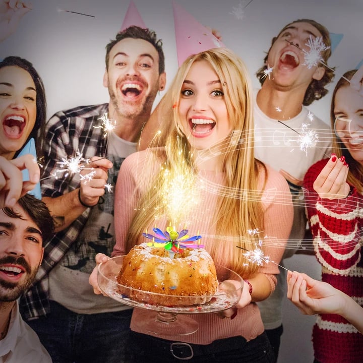 BowLift | 🎂Magic Flower Birthday Candle