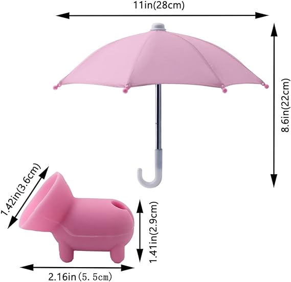 BowLift | Phone umbrella suction cup stand for sun