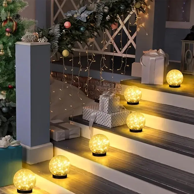 Solar-powered garden lamp Bowlift