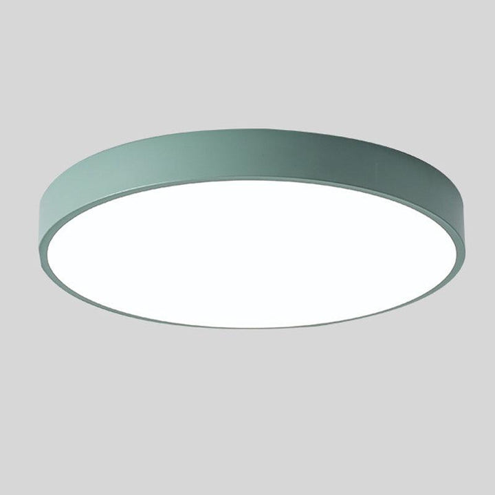 BowLift | Wood Macaroon Circular Ceiling Light