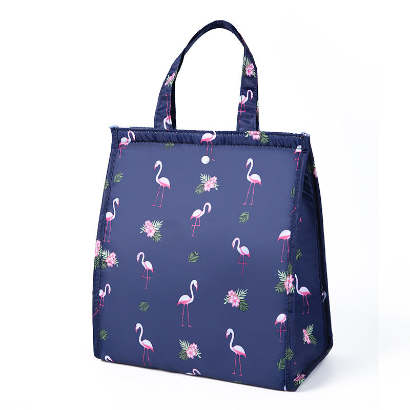 Insulated Floral Lunch Bag Bowlift