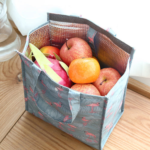 Insulated Floral Lunch Bag Bowlift