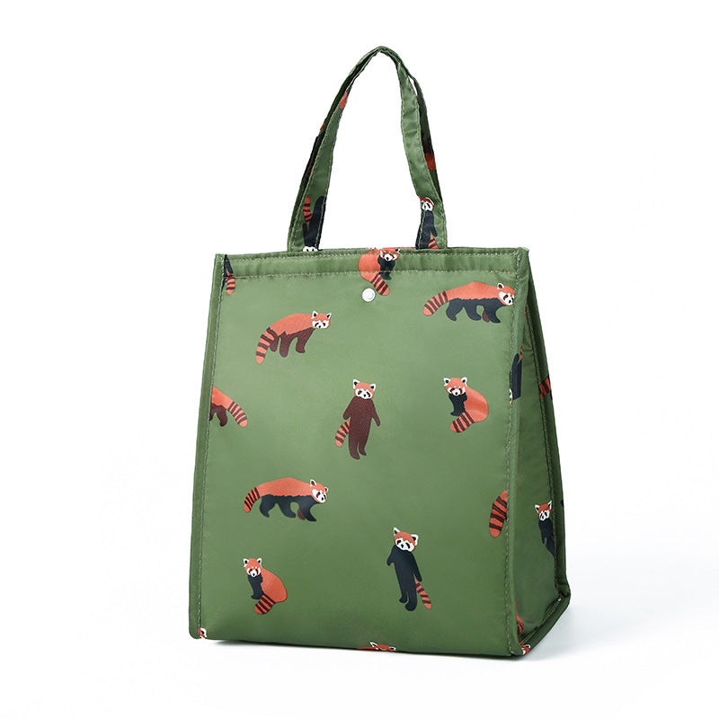 Insulated Floral Lunch Bag Bowlift