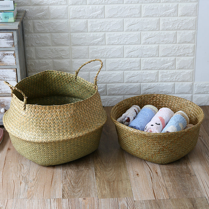 Handwoven Decorative Storage Basket Bowlift