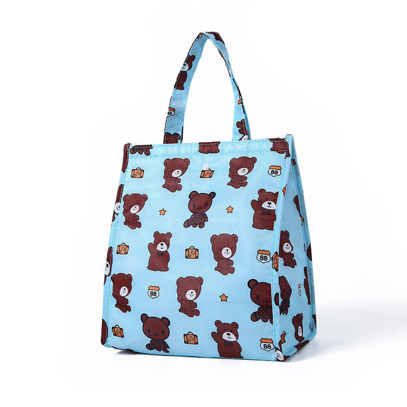Insulated Floral Lunch Bag Bowlift