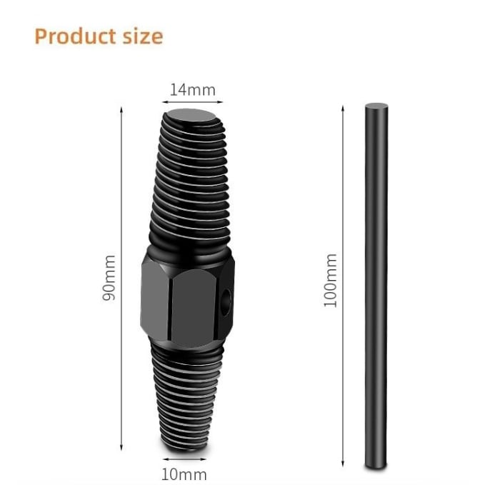 BowLift | Precision Carbon Steel Screw Extractor Set