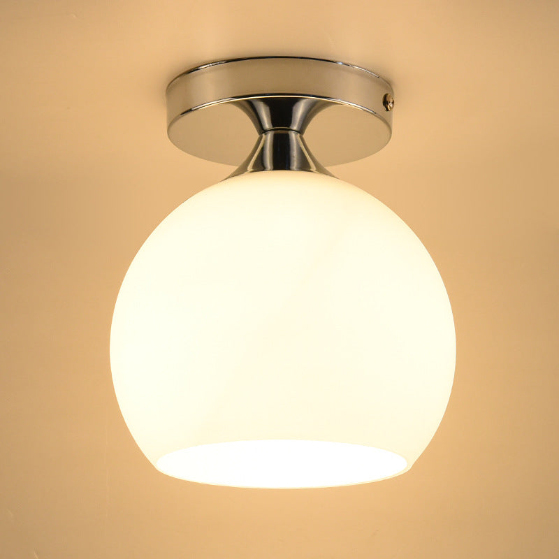 Modern Glass Globe Ceiling Light