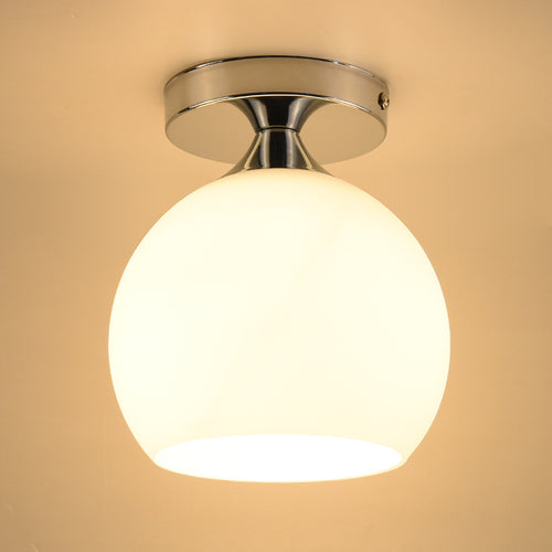 Modern Glass Globe Ceiling Light