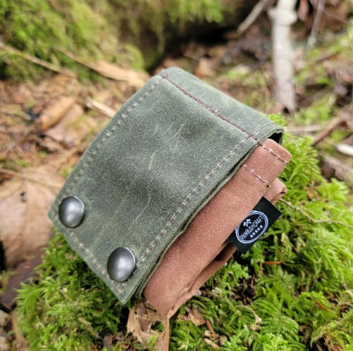 BowLift | Waxed Canvas Folding Foraging Bag with Durable Design